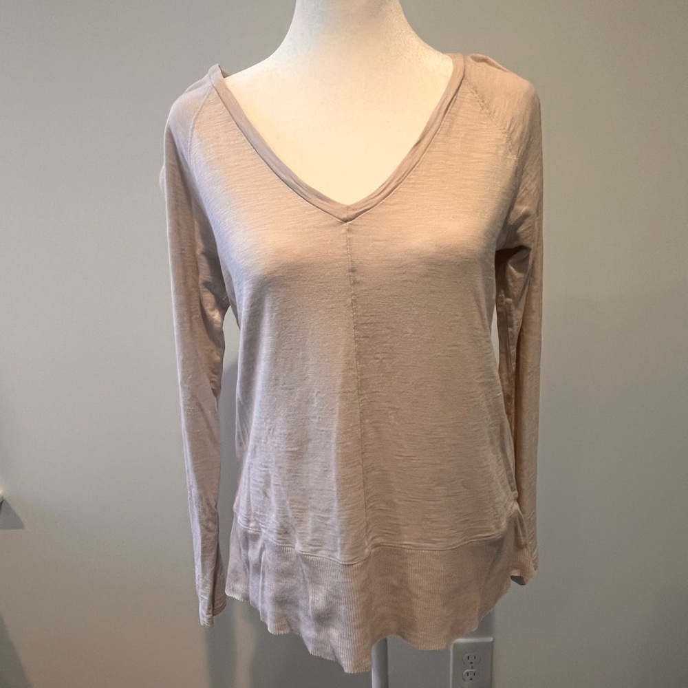 Lilla P small tunic top-light gray